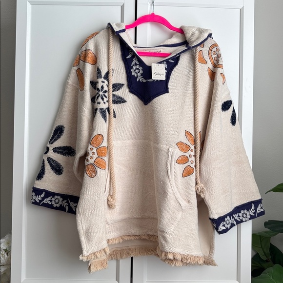 NWT Free People Shoreline Sweatshirt, XS - Picture 7 of 13